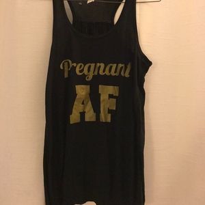 Pregnant AF Tank